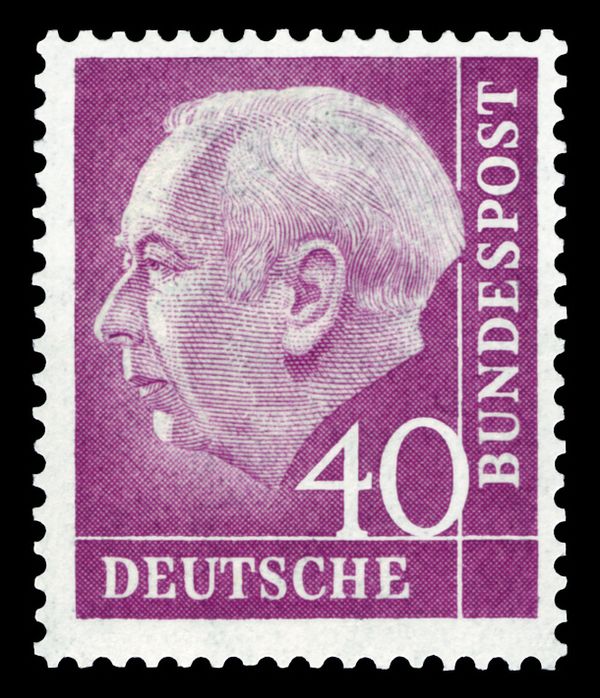 Prof. Dr. Theodor Heuss (1884-1963), 1st German President