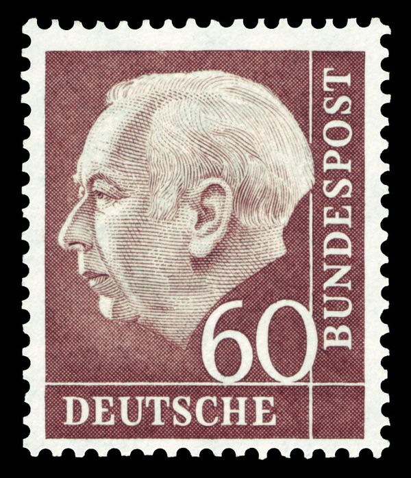 Prof. Dr. Theodor Heuss (1884-1963), 1st German President