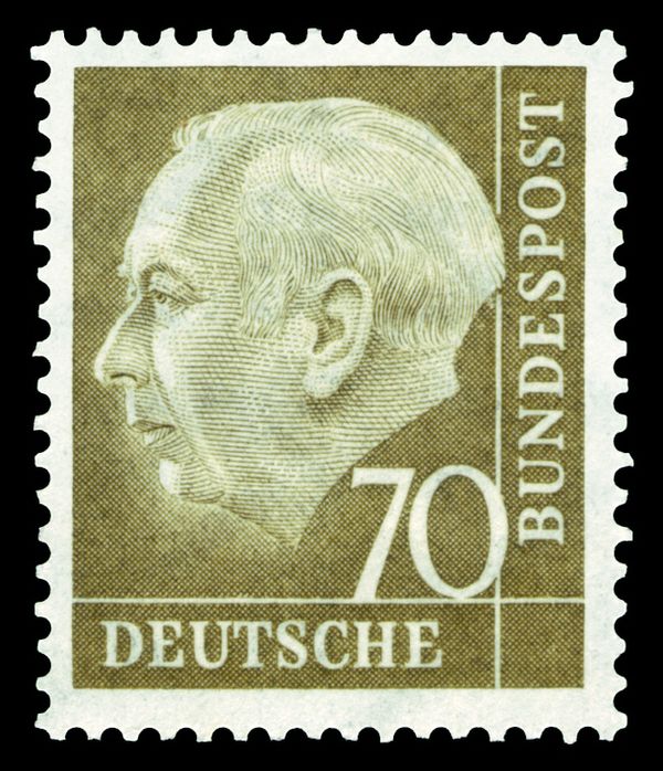 Prof. Dr. Theodor Heuss (1884-1963), 1st German President