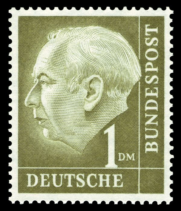 Prof. Dr. Theodor Heuss (1884-1963), 1st German President