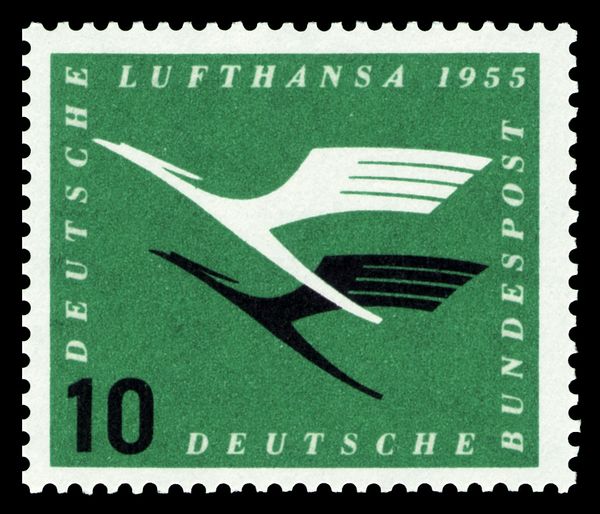 Stylized Crane (Emblem of the Lufthansa)