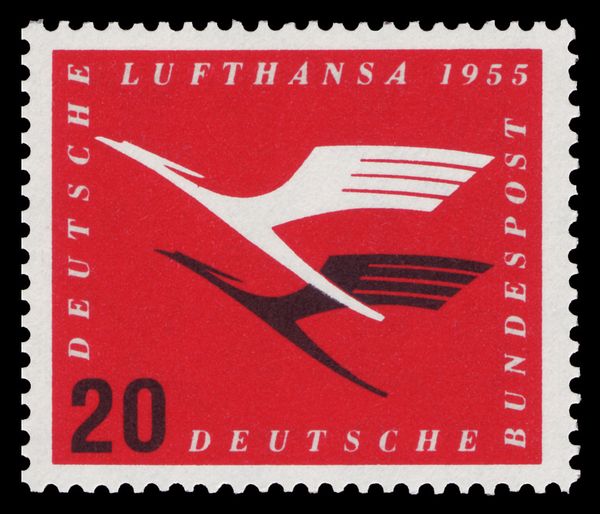 Stylized Crane (Emblem of the Lufthansa)