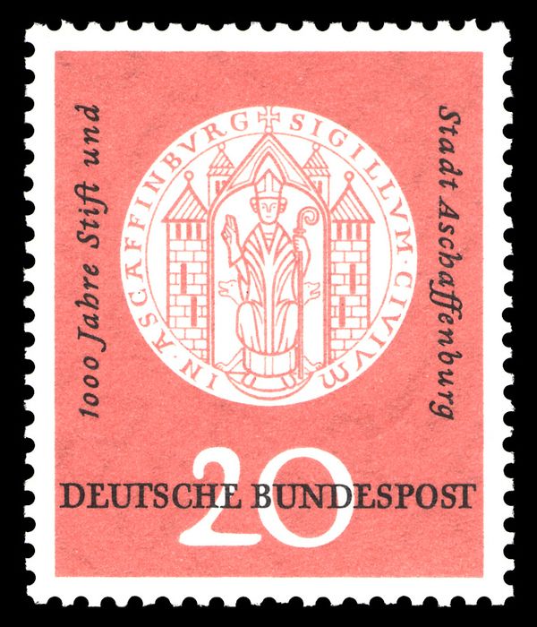 Townseal of Aschaffenburg from the year 1332
