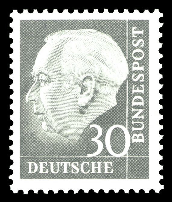 Prof. Dr. Theodor Heuss (1884-1963), 1st German President