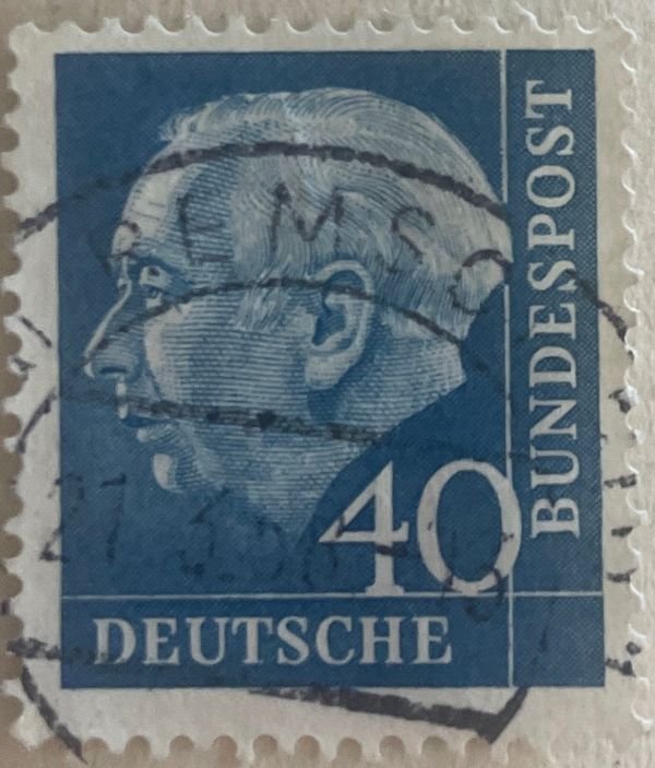 Prof. Dr. Theodor Heuss (1884-1963), 1st German President