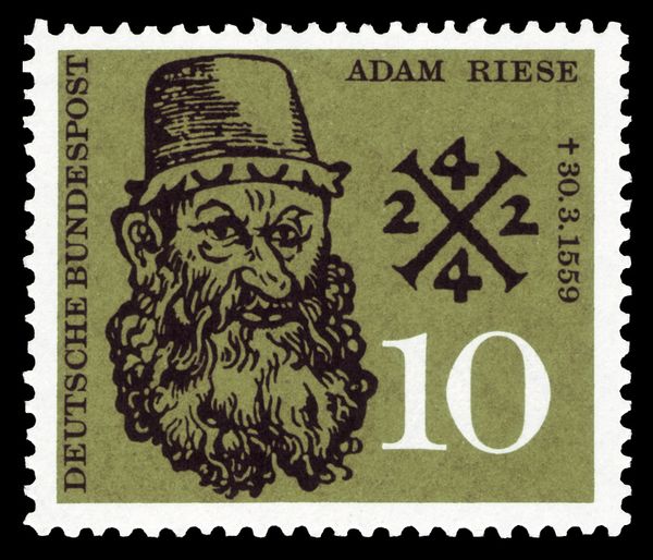 400th Anniversary of death of Adam Riese