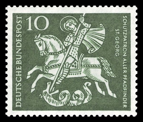 Saint George (Dragonslayer), patron saint of the Boy Scouts