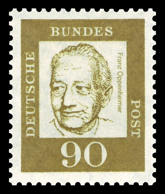 Prof. Franz Oppenheimer (1864-1943), economist
