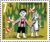 Scene from the fairy tale "Hänsel and Gretel"
