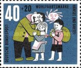 Scene from the fairy tale "Hänsel and Gretel"