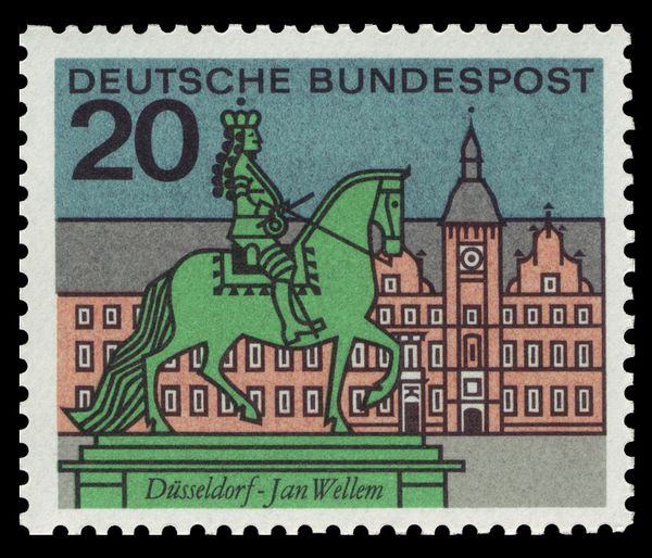 Jan Wellen's Monument and Town Hall, Düsseldorf