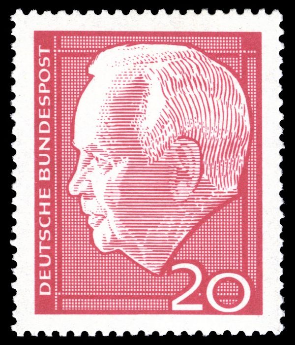 Dr. h.c. Heinrich Lübke (1894-1972), 2nd Federal President