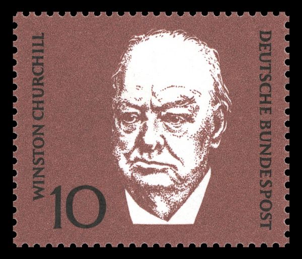 Sir Winston Churchill (1874-1965), british statesman