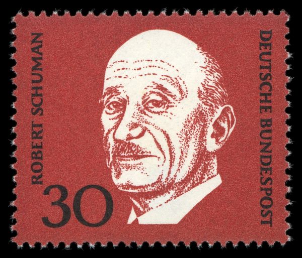 Robert Schuman (1886-1963), french politician
