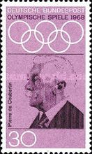 Baron Pierre de Coubertin (1863-1937)