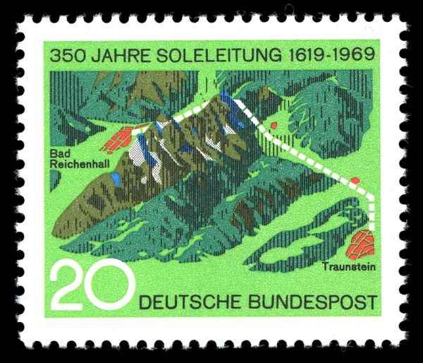Bad Reichenhall Soleleitung 1619-1969