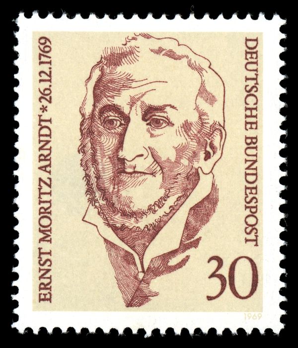 Birth Bicentenary of Ernst Moritz Arndt (1769–1860)