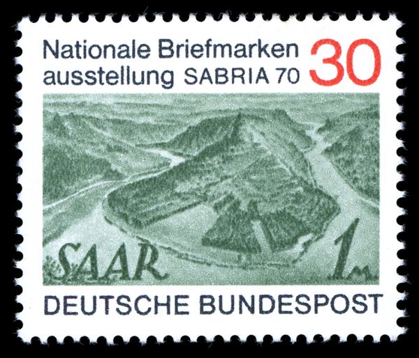 Saar stamp Number 171