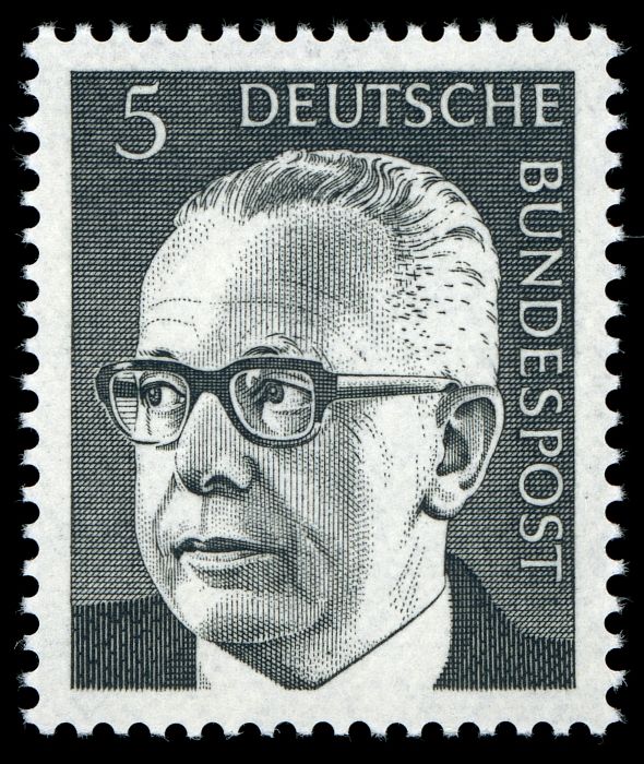 Dr. H.C. Gustav Heinemann (1899-1976), 3rd Federal President
