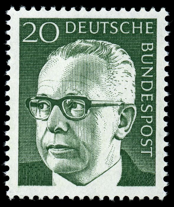 Dr. H.C. Gustav Heinemann (1899-1976), 3rd Federal President