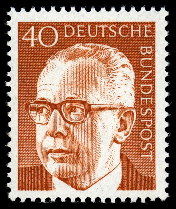 Dr. H.C. Gustav Heinemann (1899-1976), 3rd Federal President