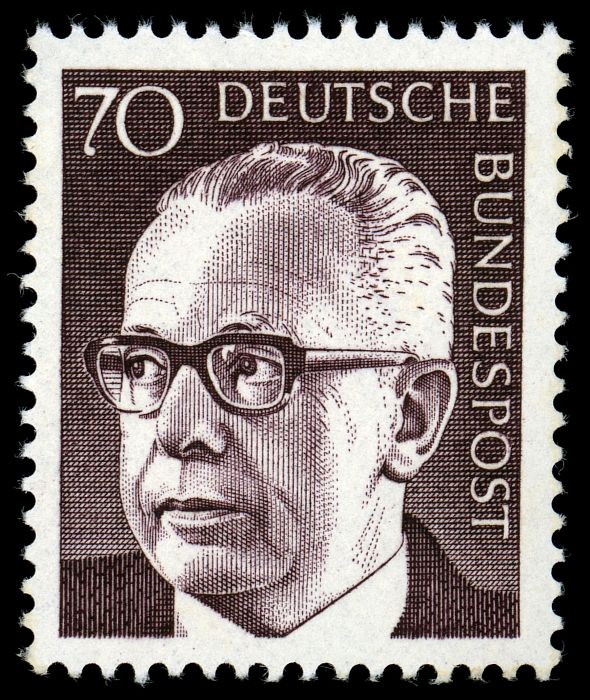 Dr. H.C. Gustav Heinemann (1899-1976), 3rd Federal President