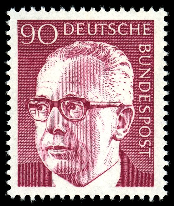 Dr. H.C. Gustav Heinemann (1899-1976), 3rd Federal President