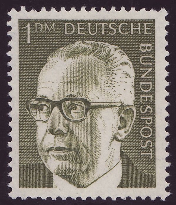 Dr. H.C. Gustav Heinemann (1899-1976), 3rd Federal President
