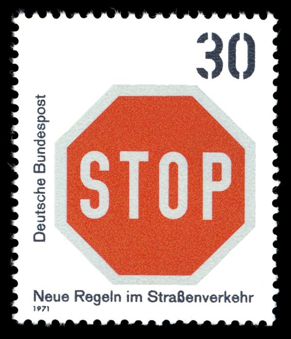 Stop! Give way