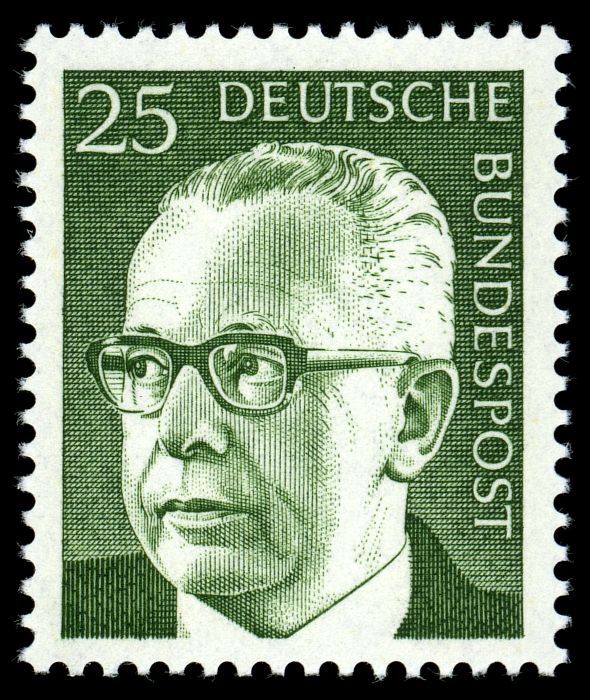 Dr. H.C. Gustav Heinemann (1899-1976), 3rd Federal President