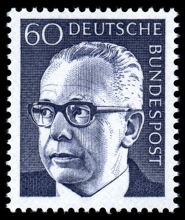Dr. H.C. Gustav Heinemann (1899-1976), 3rd Federal President