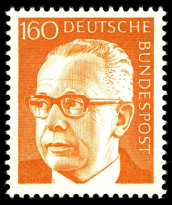 Dr. H.C. Gustav Heinemann (1899-1976), 3rd Federal President
