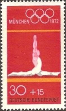 Male Gymnast & Olympic Rings