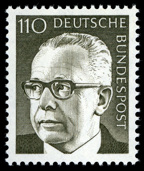 Dr. H.C. Gustav Heinemann (1899-1976), 3rd Federal President