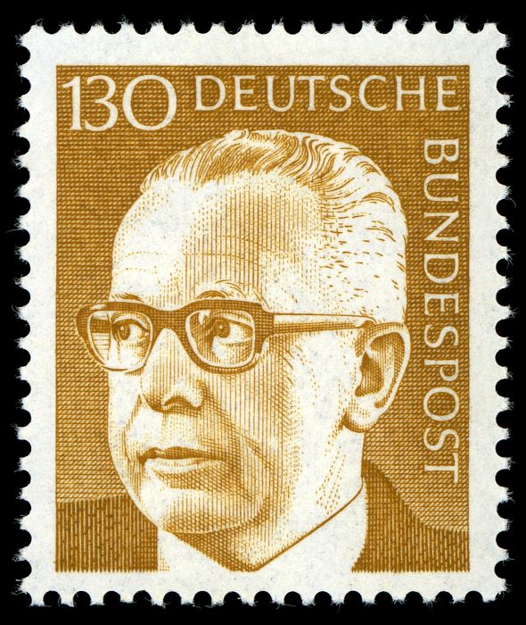 Dr. H.C. Gustav Heinemann (1899-1976), 3rd Federal President