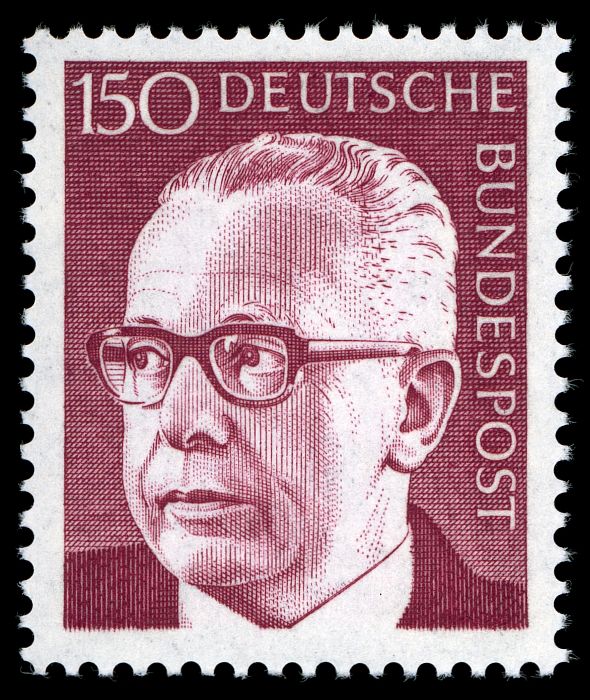 Dr. H.C. Gustav Heinemann (1899-1976), 3rd Federal President