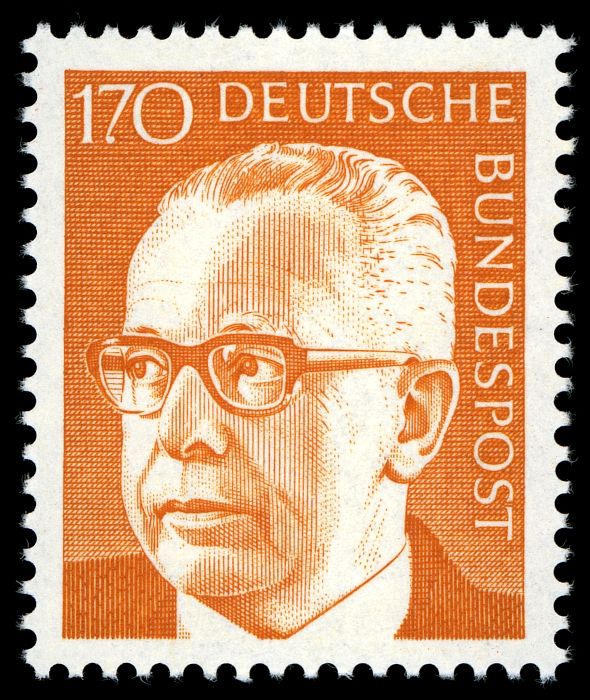 Dr. H.C. Gustav Heinemann (1899-1976), 3rd Federal President