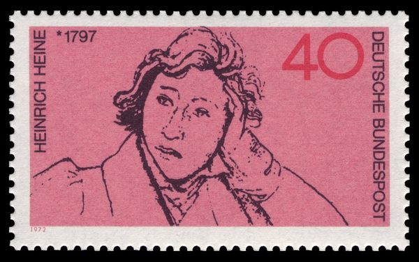 Heinrich Heine (1797-1856), poet and satirist