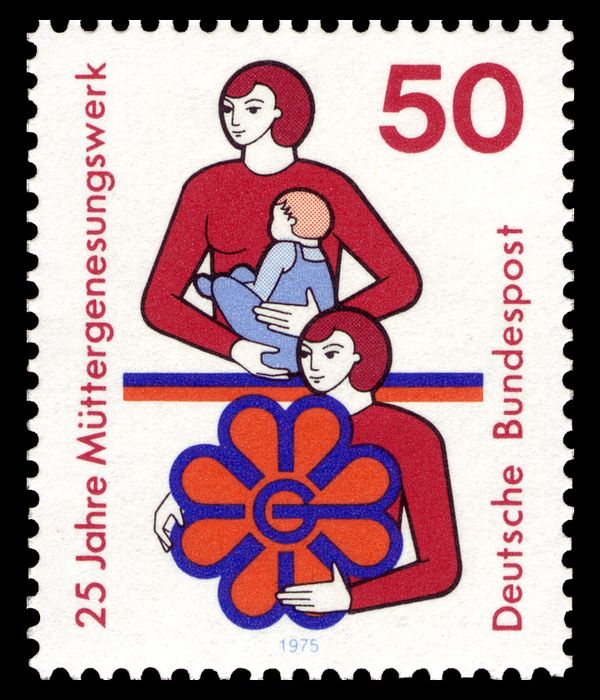 Mother with Child and Emblem