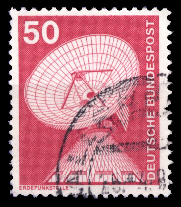 Dish Aerial at Raisting Earth Station
