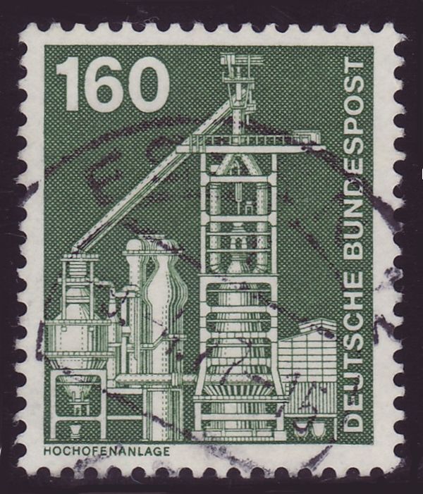 Large Blast Furnace with Hot Blast Stove System
