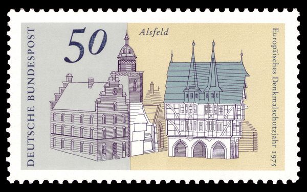 Main Market Square with Town Hall, Alsfeld