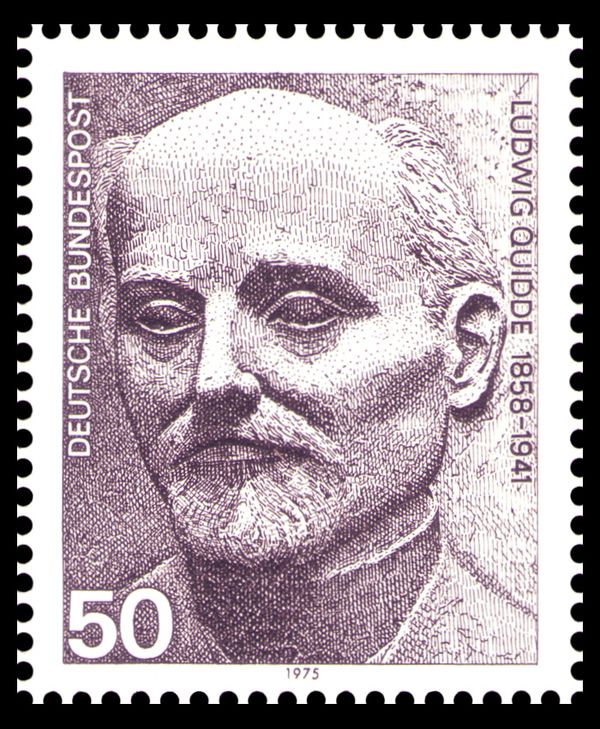 Ludwig Quidde (1858-1941), Politician, Nobel-prize 1927