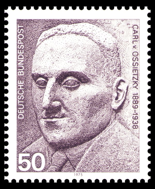Carl von Ossietzky (1889-1938), Publicist, Nobel-prize 1936