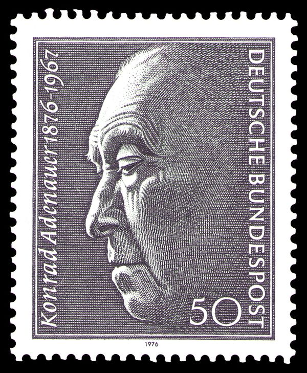Birth Centenary of Dr. Konrad Adenauer (1876-1967)