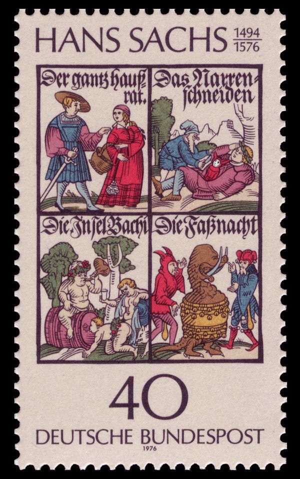 Cover Pages from Hans Sachs' Books