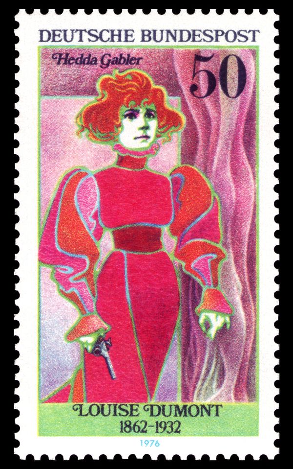 Louise Dumont (1862-1932) as Hedda Gabler