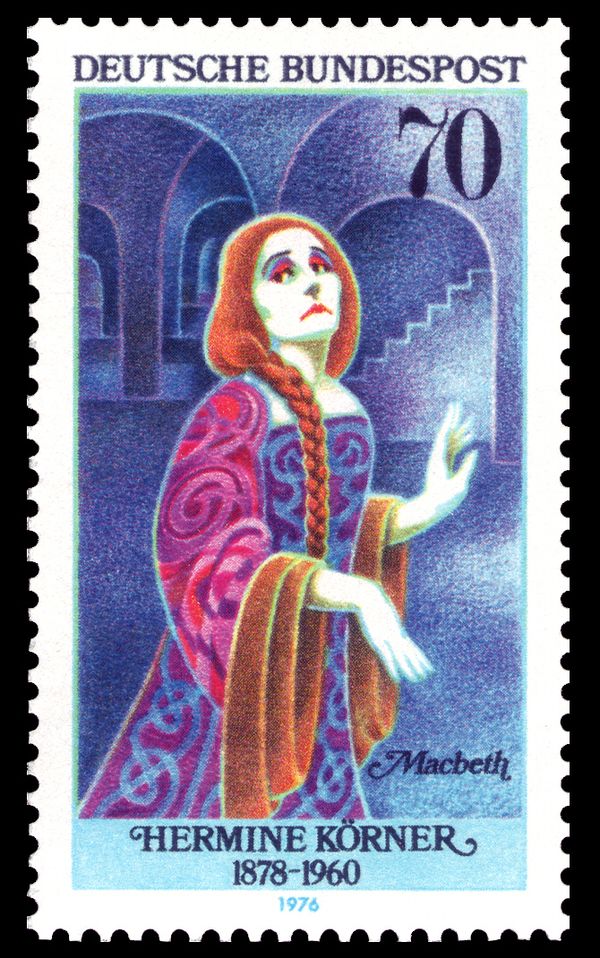 Hermine Körner (1878-1960) as Lady Macbeth