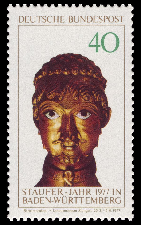 Head of Frederick Barbarossa (1165)