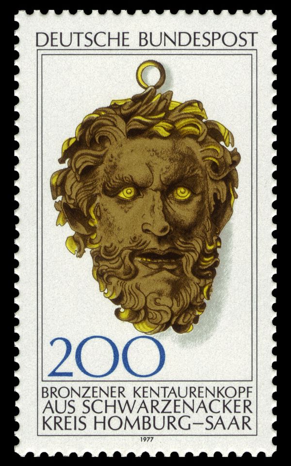 Bronze Centaur Head